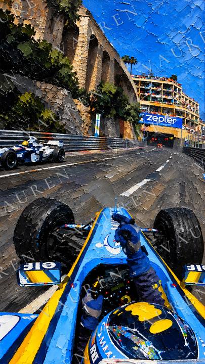 Formula 1 perspective into the tunnel — portrait wallpaper, Vauren Paddock pack