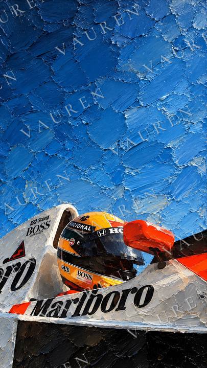 Formula 1 driver in the cockpit — portrait wallpaper, Vauren Paddock pack